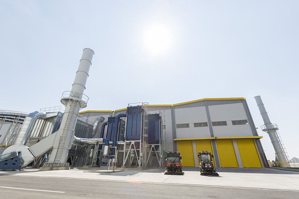 waste to energy plant processing